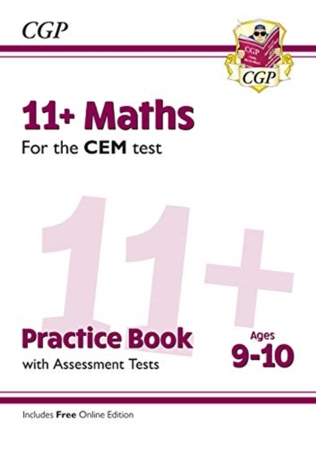 11+ CEM Maths Practice Book & Assessment Tests - Ages 9-10 (with Online Edition), Multiple-component retail product, part(s) enclose Book