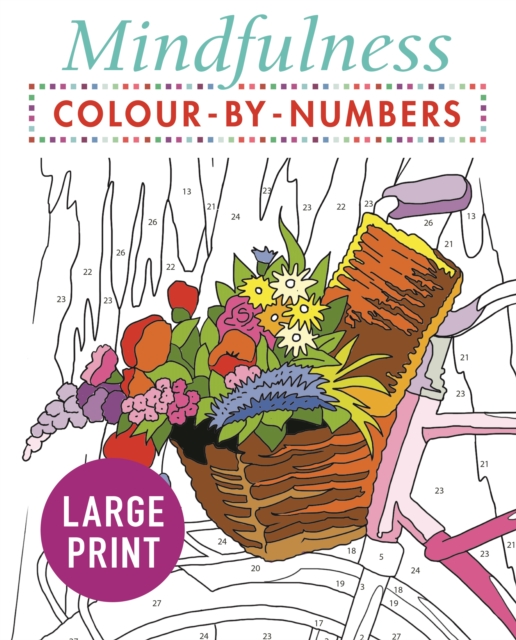 Mindfulness Colour-by-Numbers Large Print, Paperback / softback Book