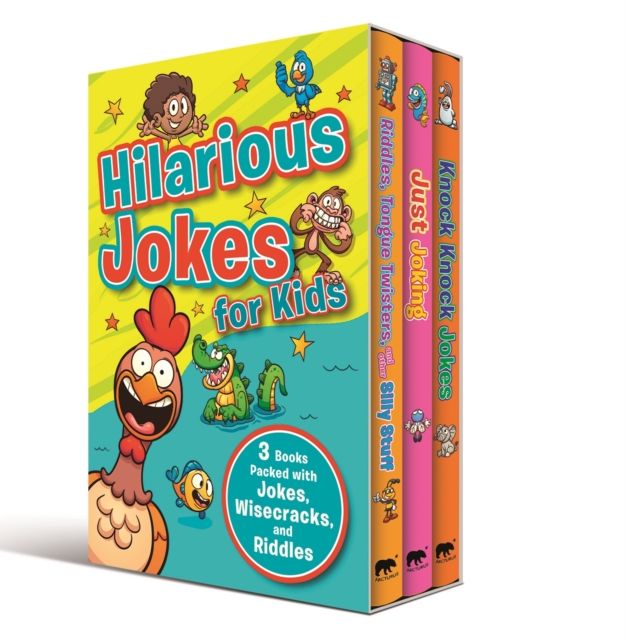 Hilarious Jokes for Kids : 3 Books packed with jokes, wisecracks, and riddles, Multiple-component retail product, slip-cased Book