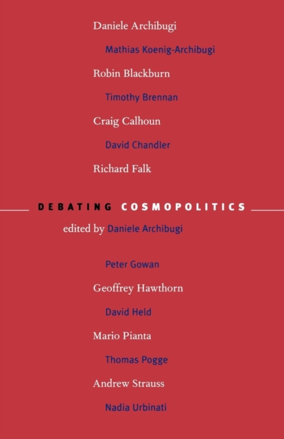 Debating Cosmopolitics, EPUB eBook