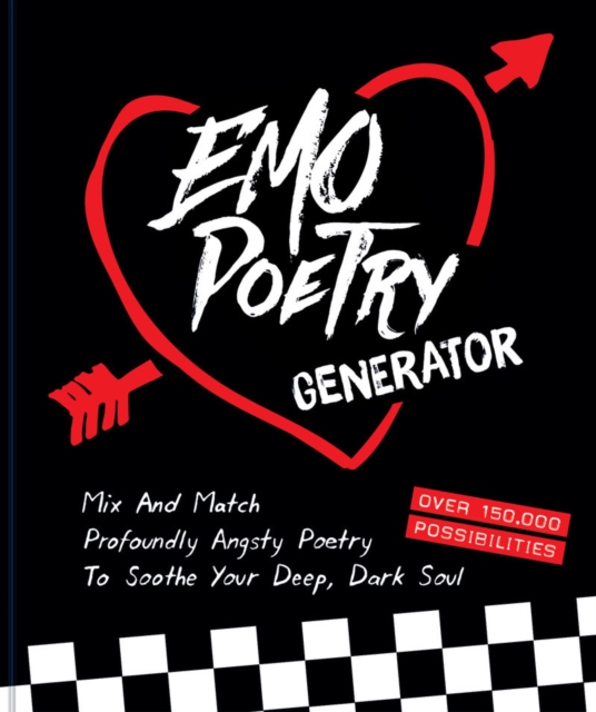 Emo Poetry Generator, Hardback Book