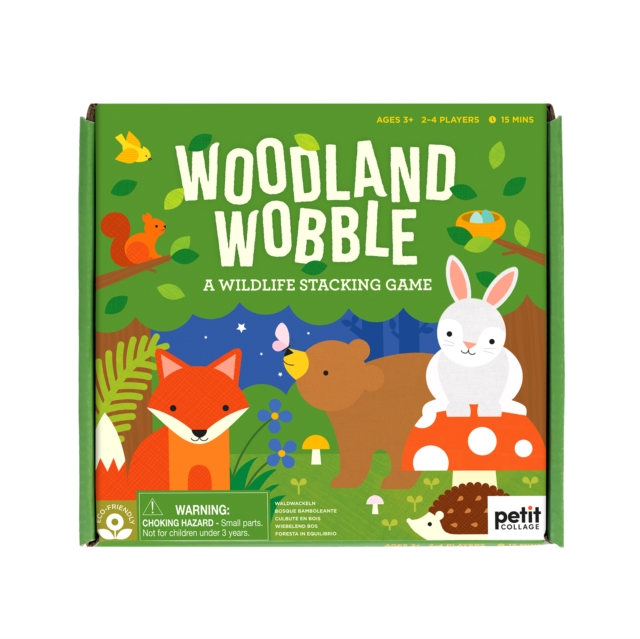 Woodland Wobble : A Wildlife Stacking Game, Game Book