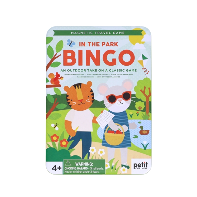 In the Park Bingo Magnetic Travel Game, Game Book