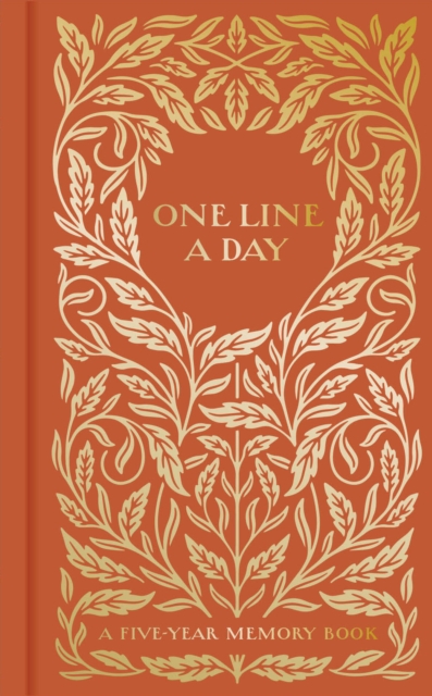 Gilded One Line a Day : A Five-Year Memory Book, Diary or journal Book