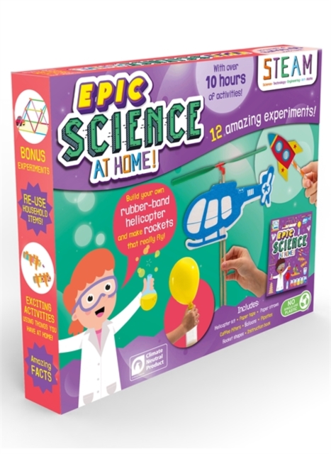 Epic Science at Home, Paperback / softback Book