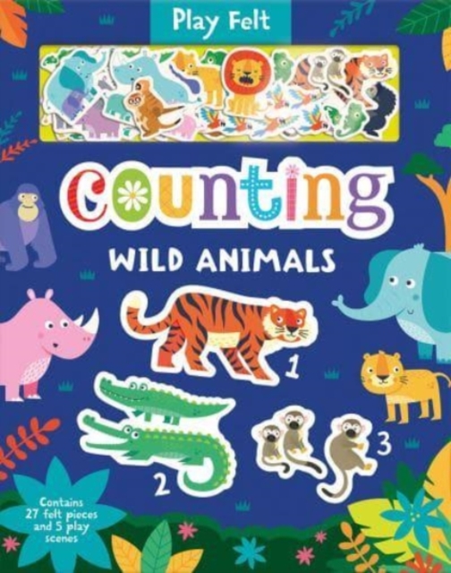 Counting Wild Animals, Board book Book