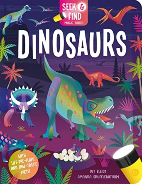 Seek and Find Dinosaurs, Hardback Book