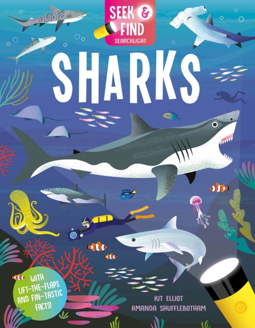 Seek and Find Sharks, Hardback Book
