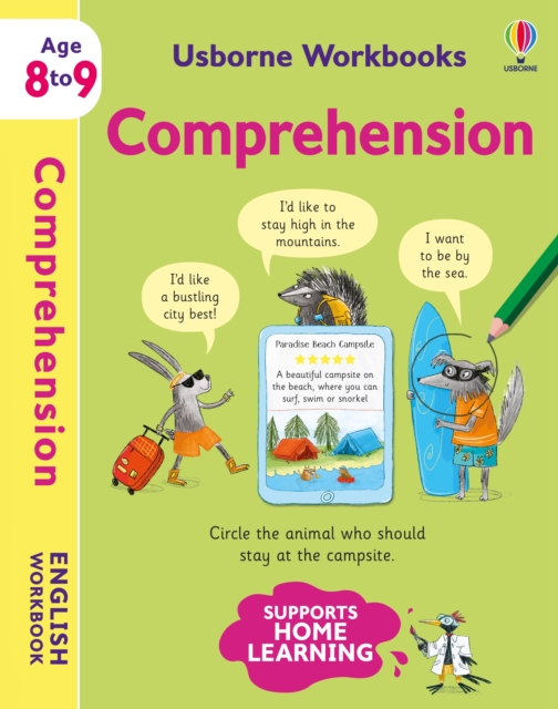 Usborne Workbooks Comprehension 8-9, Paperback / softback Book