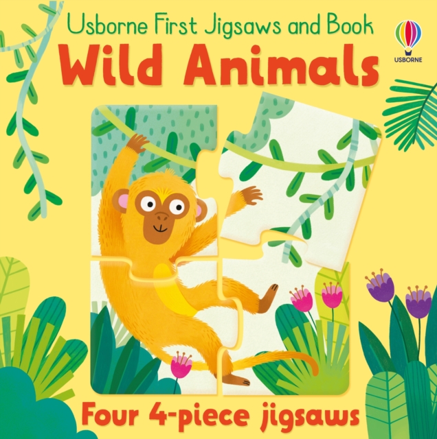 Usborne First Jigsaws And Book: Wild Animals, Paperback / softback Book