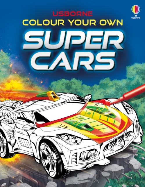 Colour Your Own Supercars, Paperback / softback Book