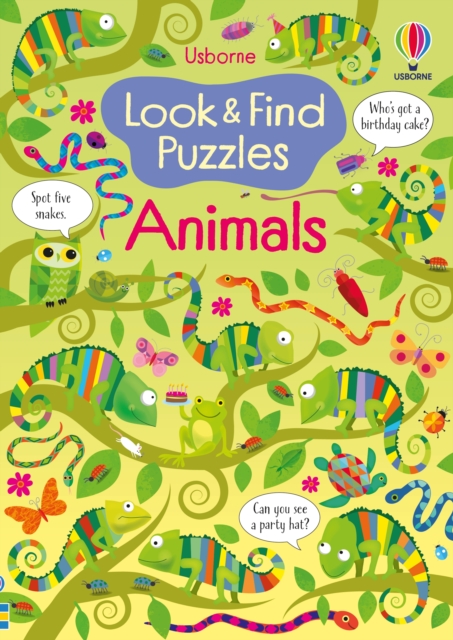Look and Find Puzzles Animals, Paperback / softback Book