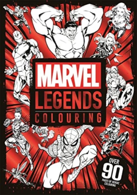 Marvel Legends Colouring, Paperback / softback Book