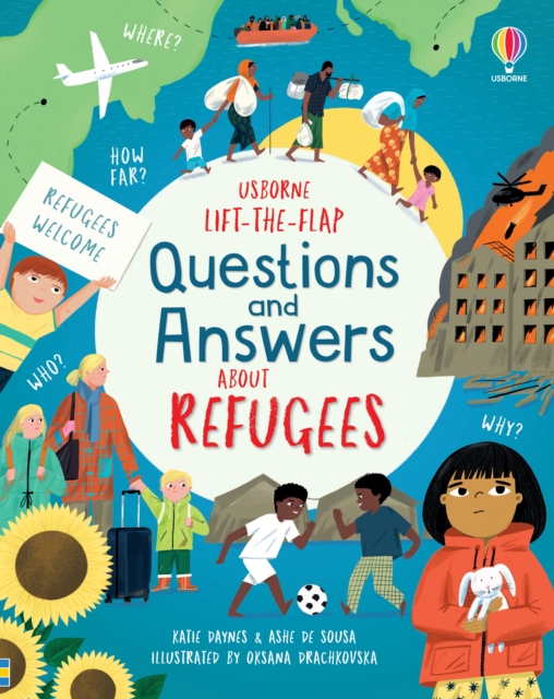 Lift-the-flap Questions and Answers about Refugees, Board book Book
