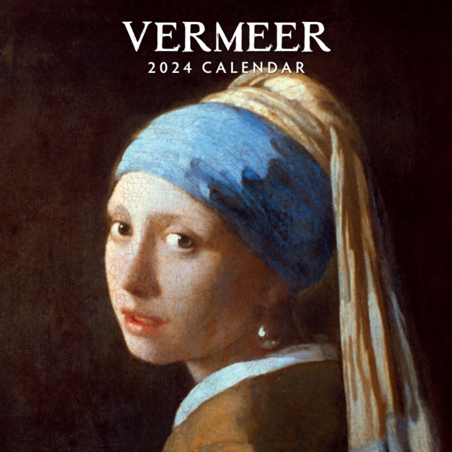 Jan Vermeer 2024 Square Wall Calendar, Paperback / softback Book