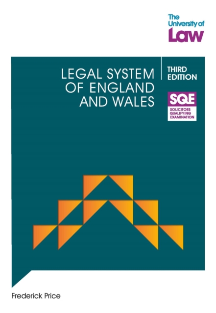 SQE - Legal System of England and Wales 3e, Paperback / softback Book
