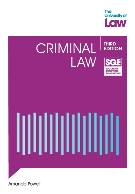 SQE - Criminal Law 3e, Paperback / softback Book