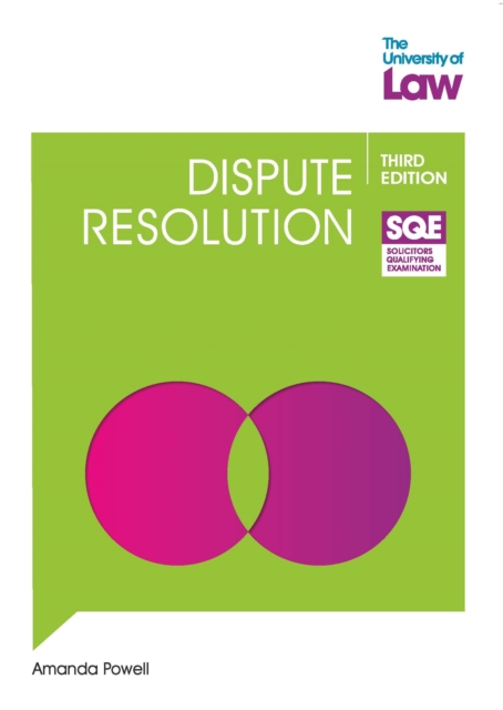 SQE - Dispute Resolution 3e, Paperback / softback Book