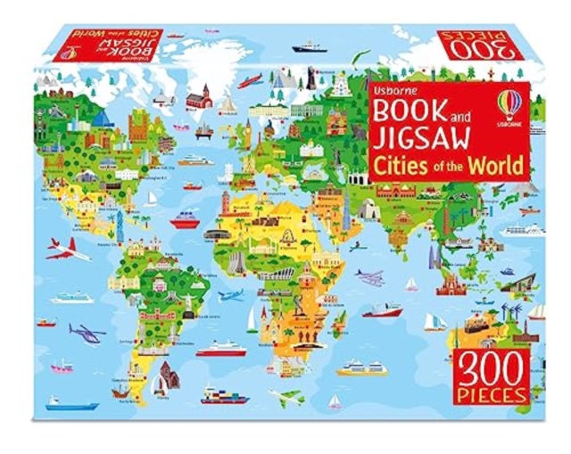 Book and Jigsaw Cities of the World, Paperback / softback Book