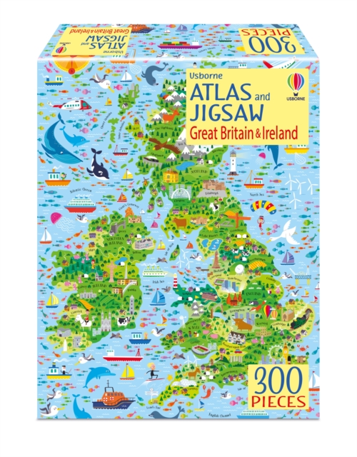 Atlas & Jigsaw Great Britain & Ireland, Paperback / softback Book