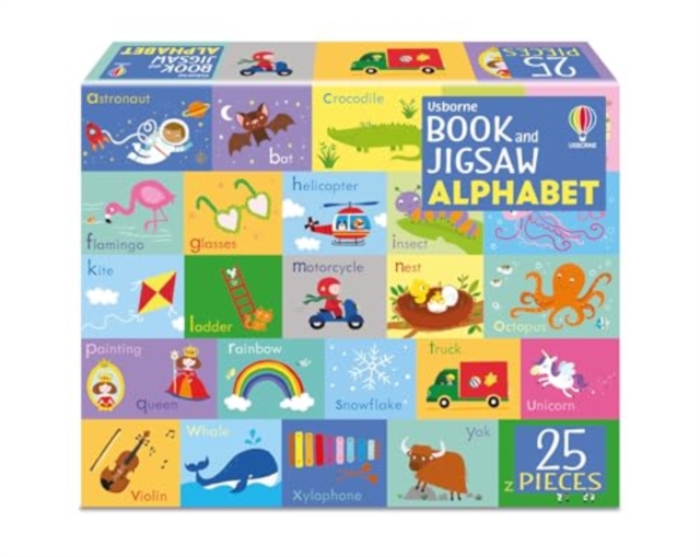 Book and Jigsaw Alphabet, Paperback / softback Book