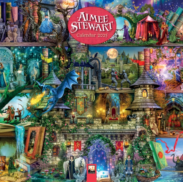 Aimee Stewart Wall Calendar 2025 (Art Calendar), Calendar Book