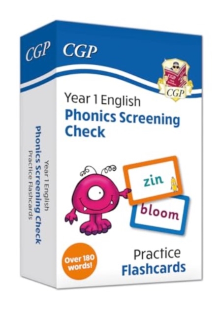New Phonics Screening Check Flashcards - for the Year 1 test, Hardback Book