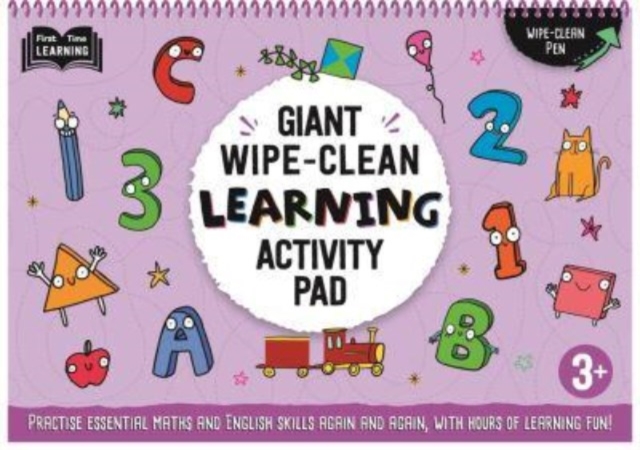 3+ Giant Wipe-Clean Learning Activity Pad, Paperback / softback Book