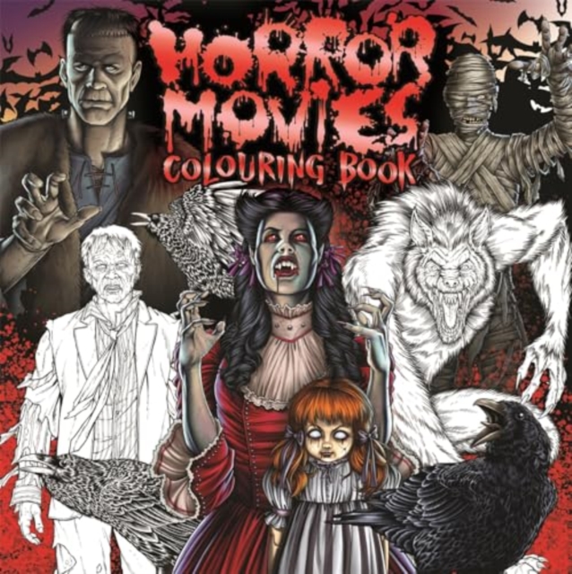 Horror Movies Colouring Book, Paperback / softback Book