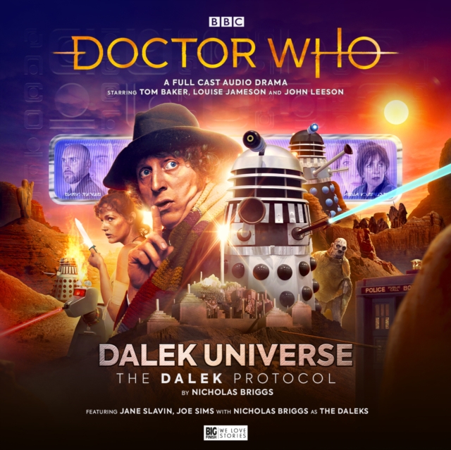 Doctor Who The Fourth Doctor Adventures: Dalek Universe - The Dalek Protocol, CD-Audio Book