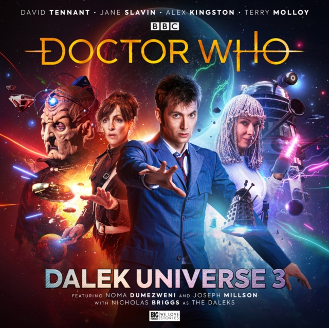 The Tenth Doctor Adventures: Dalek Universe 3 (Limited Vinyl Edition), Audio disc Book