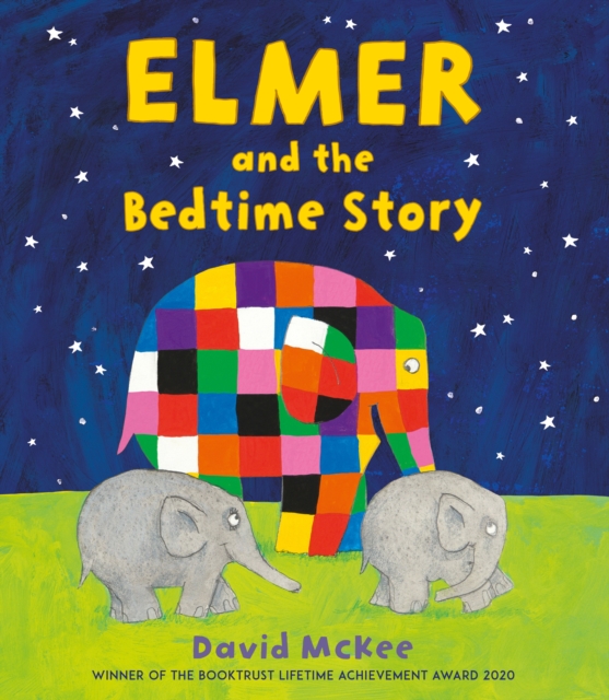 Elmer and the Bedtime Story, Hardback Book