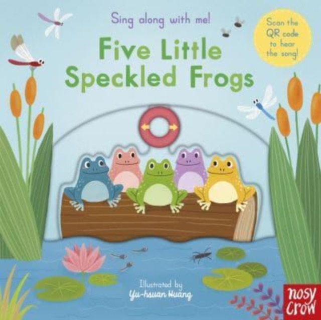 Sing Along With Me! Five Little Speckled Frogs, Board book Book