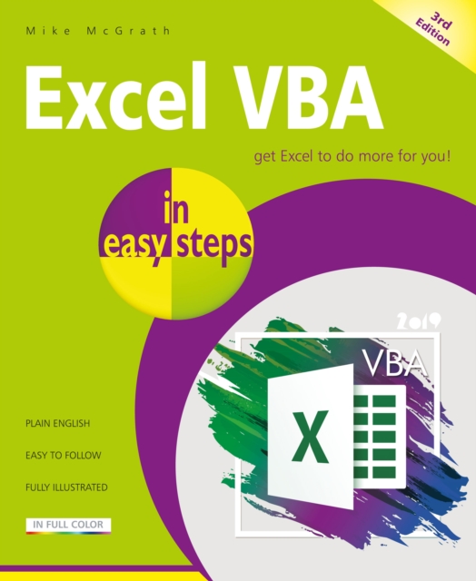 Excel VBA in easy steps : Covers Visual Studio Community 2017, Paperback / softback Book
