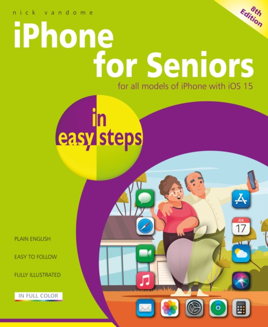 iPhone for Seniors in easy steps, 8th edition, EPUB eBook