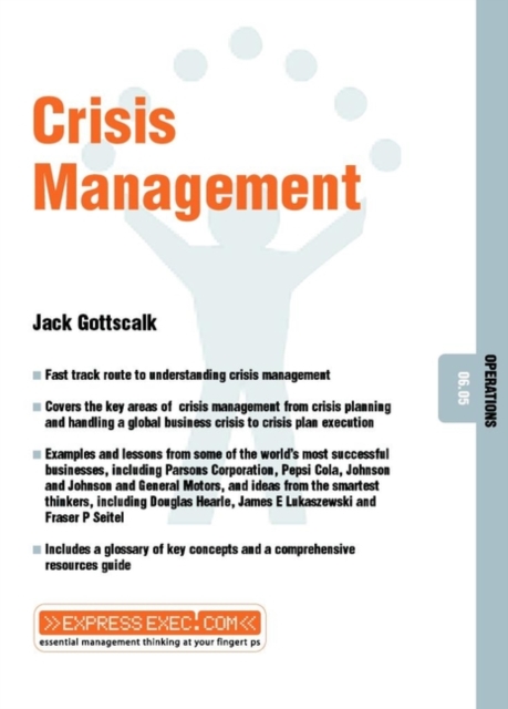 Crisis Management : Operations 06.05, Paperback / softback Book