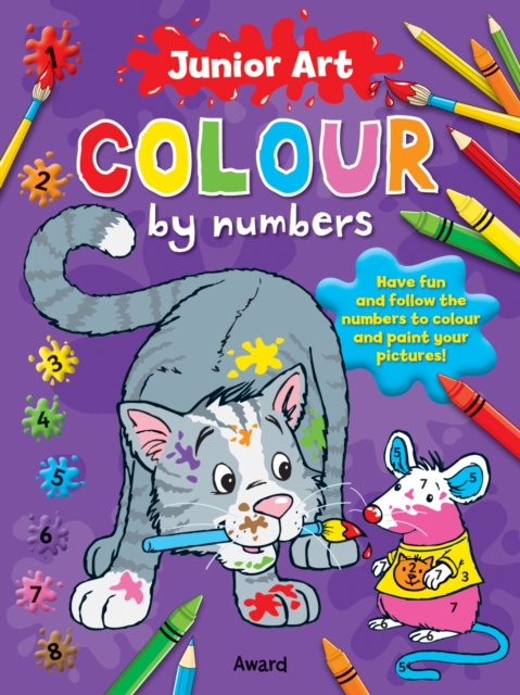Junior Art Colour By Numbers: Cat, Paperback / softback Book