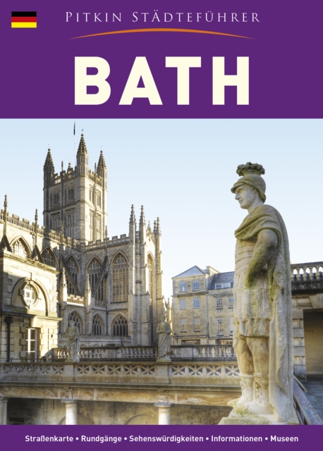 Bath City Guide - German, Hardback Book
