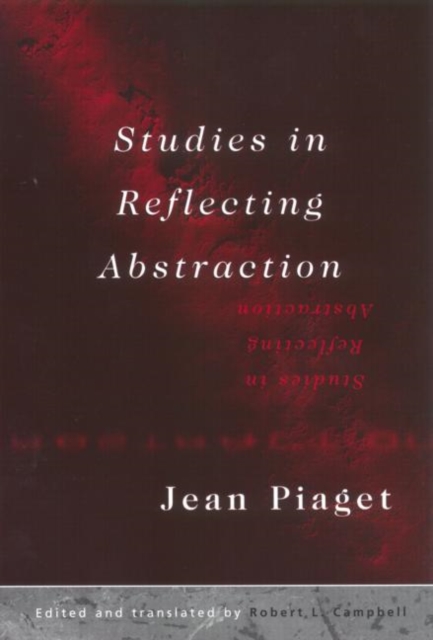 Studies in Reflecting Abstraction, Hardback Book
