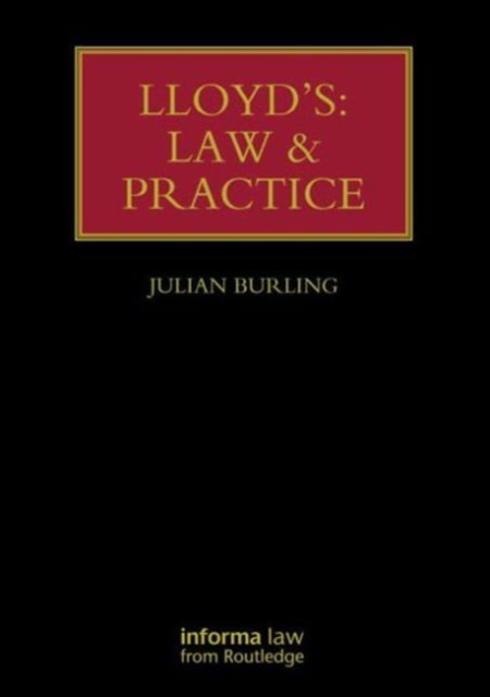 Lloyd's: Law and Practice, Hardback Book