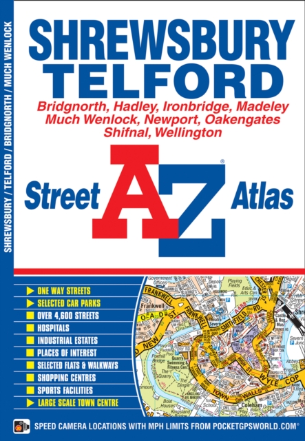 Shrewsbury and Telford Street Atlas, Paperback / softback Book