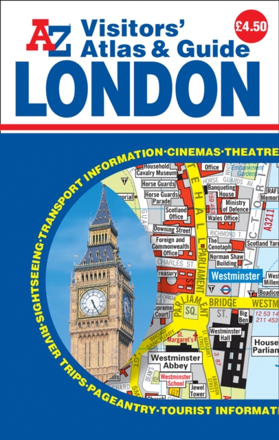 London A-Z Visitors' Atlas and Guide, Paperback / softback Book