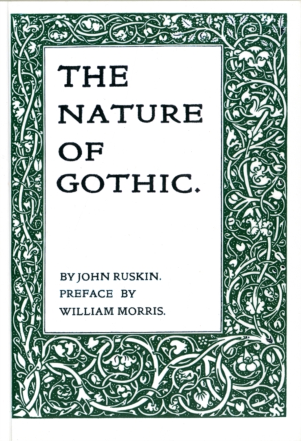 The Nature of Gothic, Paperback Book
