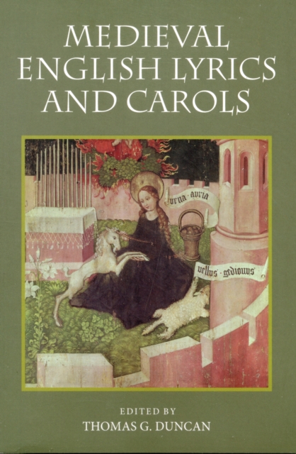 Medieval English Lyrics and Carols, Paperback / softback Book