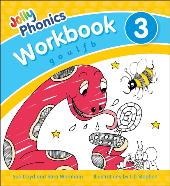 Jolly Phonics Workbook 3 : in Precursive Letters (British English edition), Paperback / softback Book