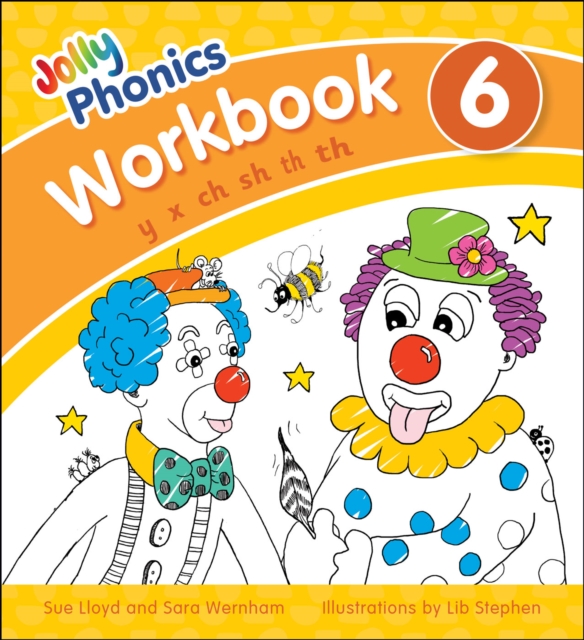 Jolly Phonics Workbook 6 : in Precursive Letters (British English edition), Paperback / softback Book