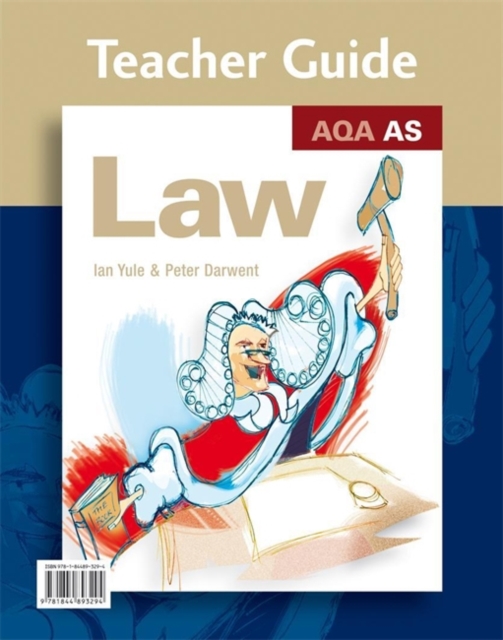 AQA AS Law : Teacher Guide, Spiral bound Book