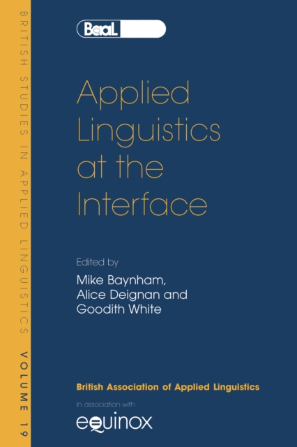 Applied Linguistics at the Interface, PDF eBook