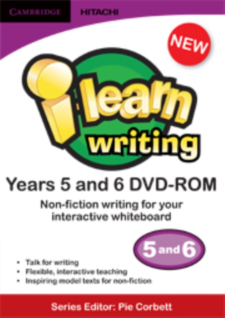 i-learn: writing Non-fiction Years 5 and 6 DVD-ROM, DVD-ROM Book
