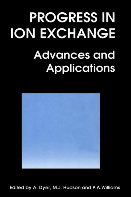 Progress in Ion Exchange : Advances and Applications, EPUB eBook